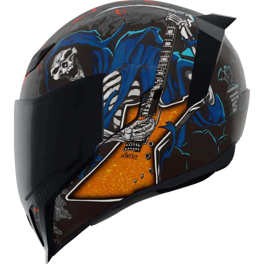 ICON Airflite* Helmet - Trick or Street 4 - Black - 2XL 0101-17365 - Street Full Face Adult Helmet