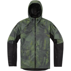 ICON Airform Battlescar* Jacket - Green - Small 2820-5479