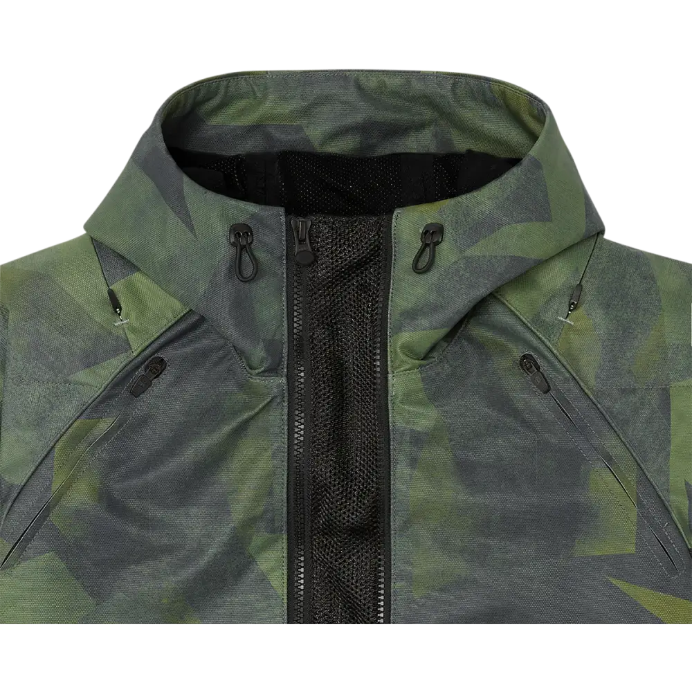 ICON Airform Battlescar* Jacket - Green - Small 2820-5479
