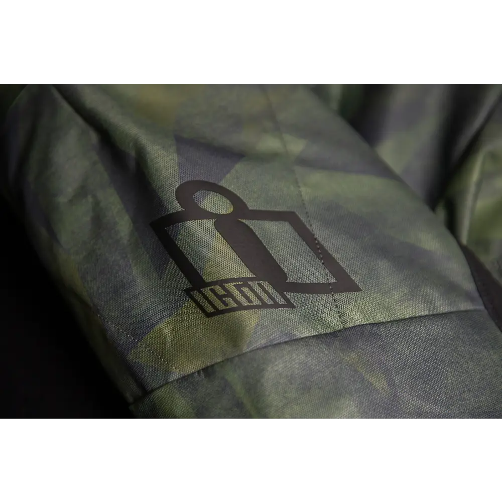 ICON Airform Battlescar* Jacket - Green - Small 2820-5479