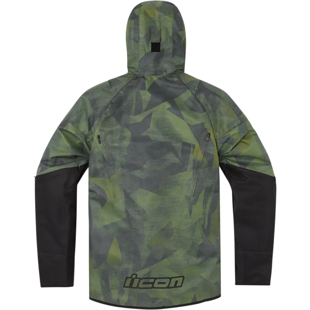 ICON Airform Battlescar* Jacket - Green - Small 2820-5479