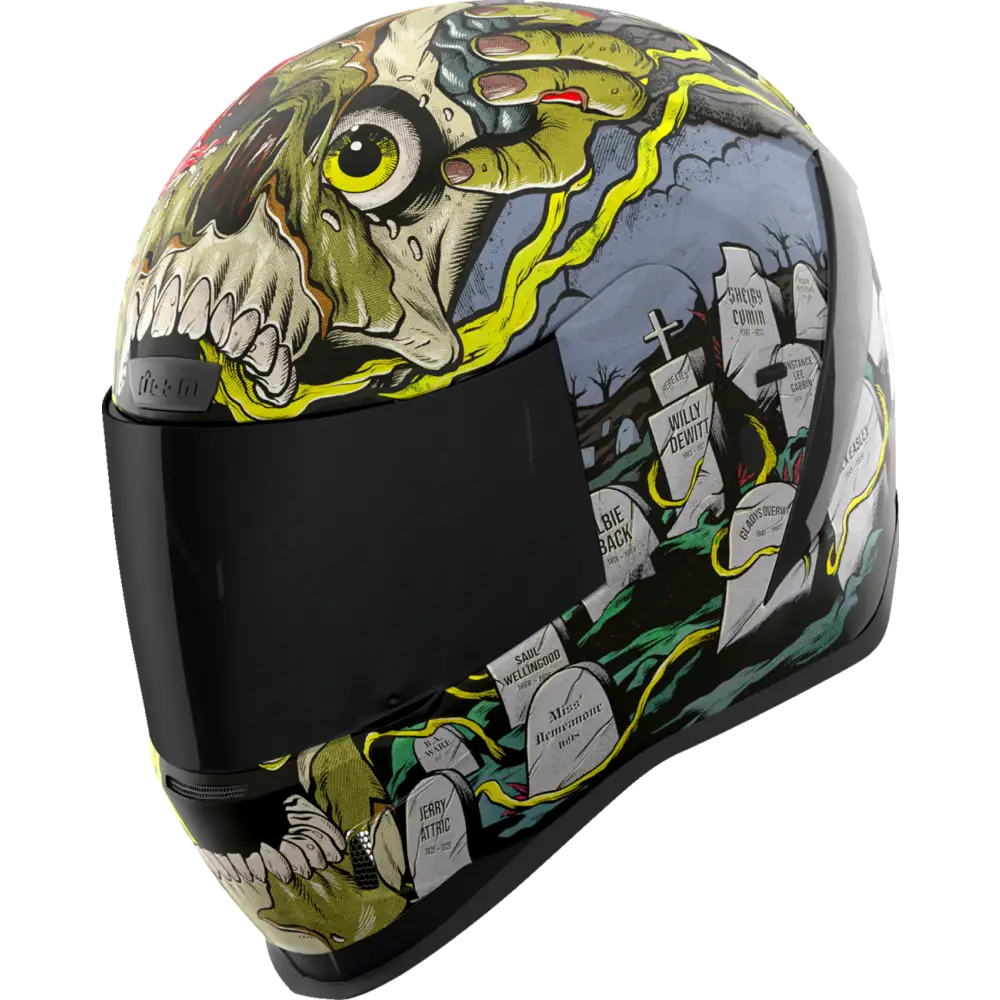 ICON Airform* Helmet - Dead Serious - Black - 2XL 0101-17443 - Street Full Face Adult Helmet