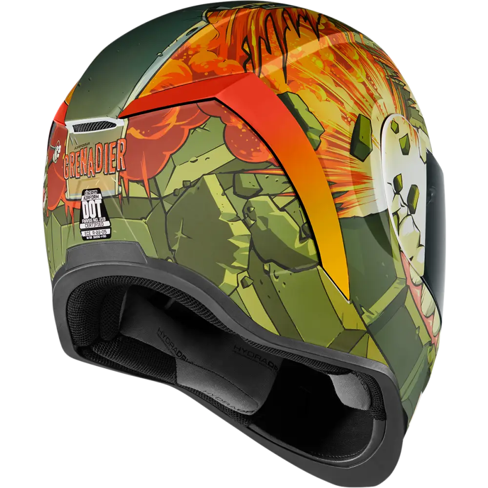 ICON Airform* Helmet - Grenadier - Green - Large 0101-14744