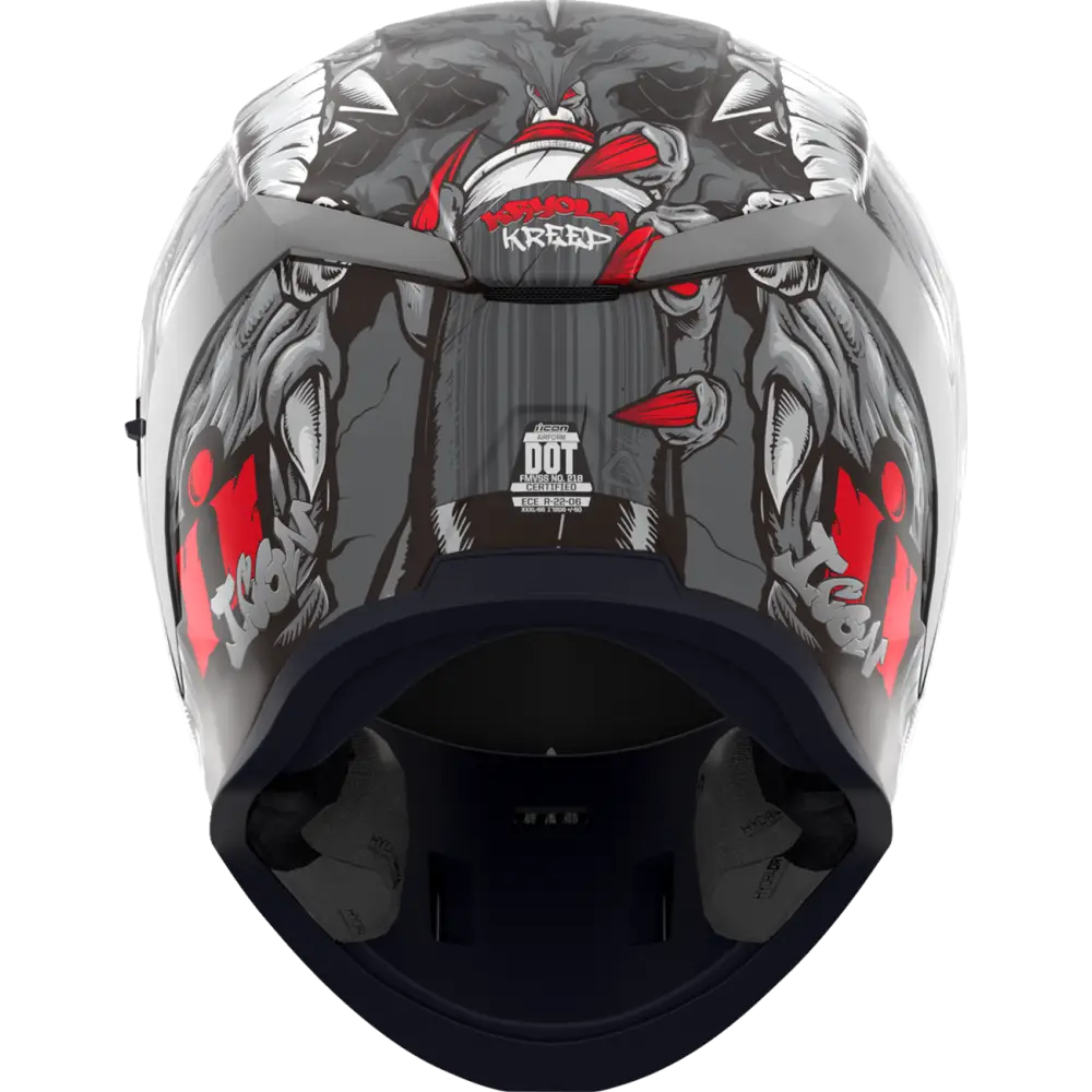 ICON Airform* Helmet - Kryola Kreep - MIPS? - Silver - 2XL 010116958