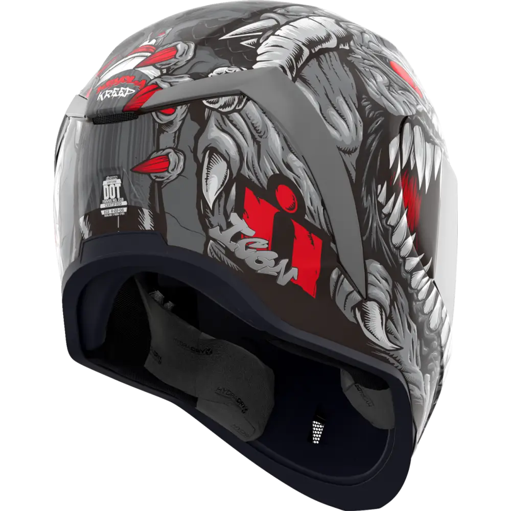 ICON Airform* Helmet - Kryola Kreep - MIPS? - Silver - Large 010116956
