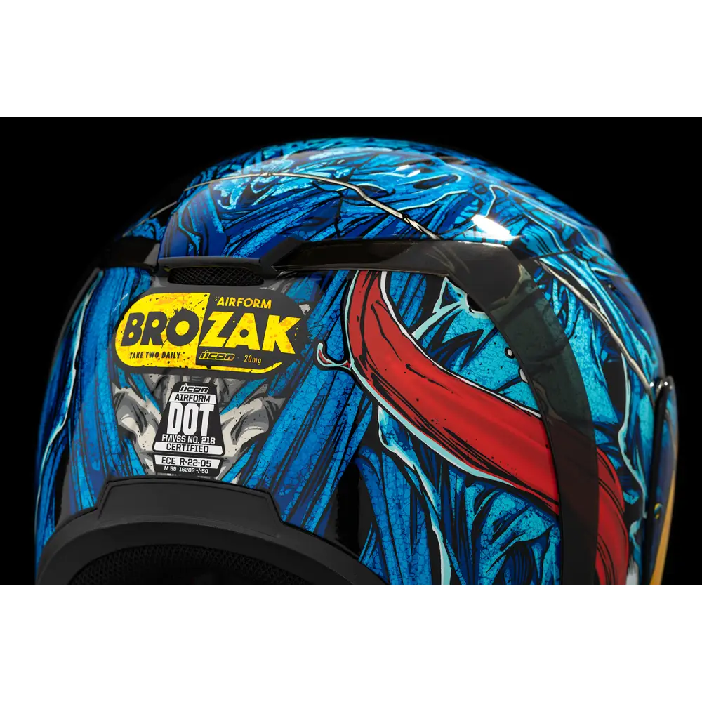 ICON Airform* Helmet - MIPS? - Brozak - Blue - XS 0101-14930