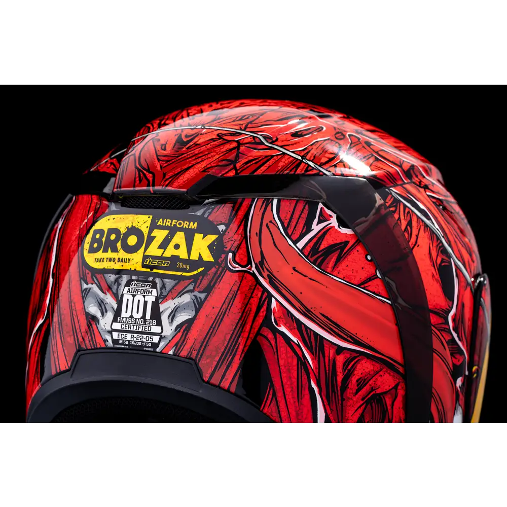 ICON Airform* Helmet - MIPS? - Brozak - Red - Small 0101-14938