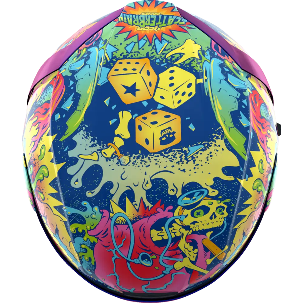 ICON Airform* Helmet - Scatterbrain - MIPS? - Purple - XS 0101-17916