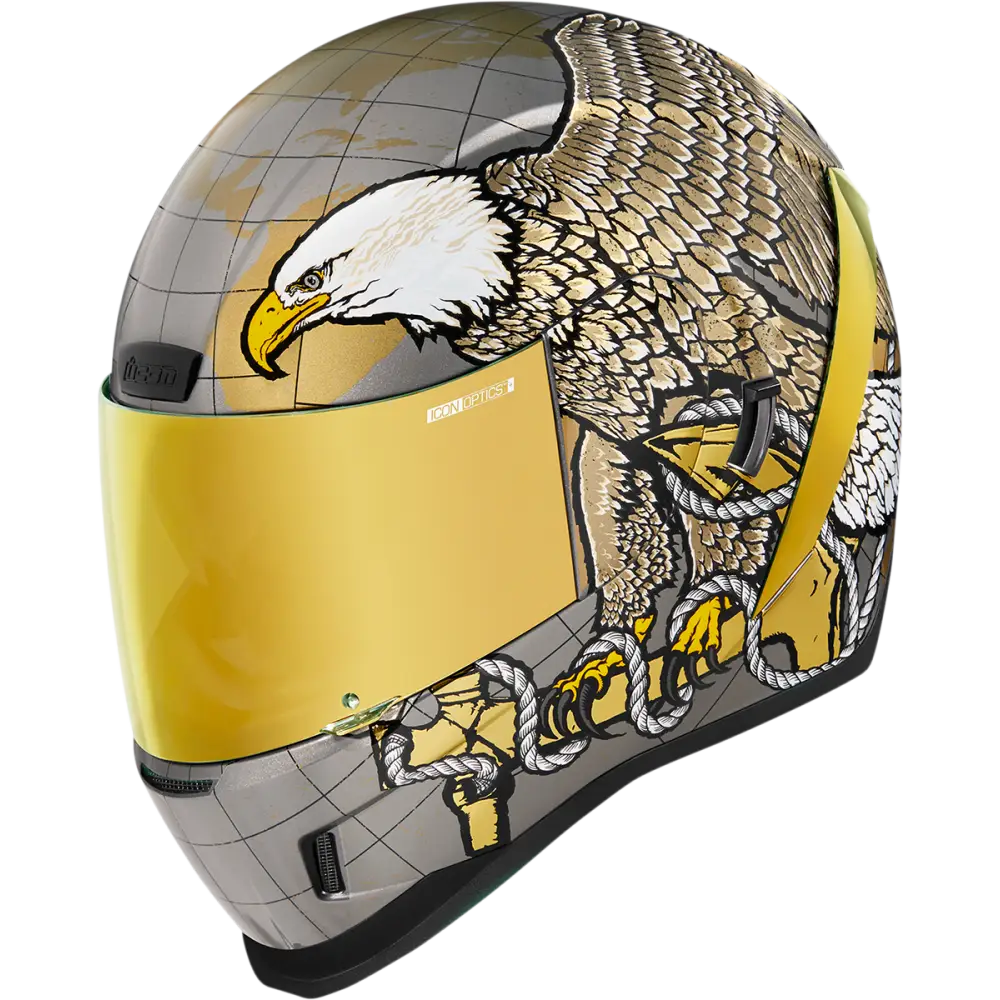 ICON Airform* Helmet - Semper Fi - Gold - 3XL 0101-13669 - Street Full Face Adult Helmet