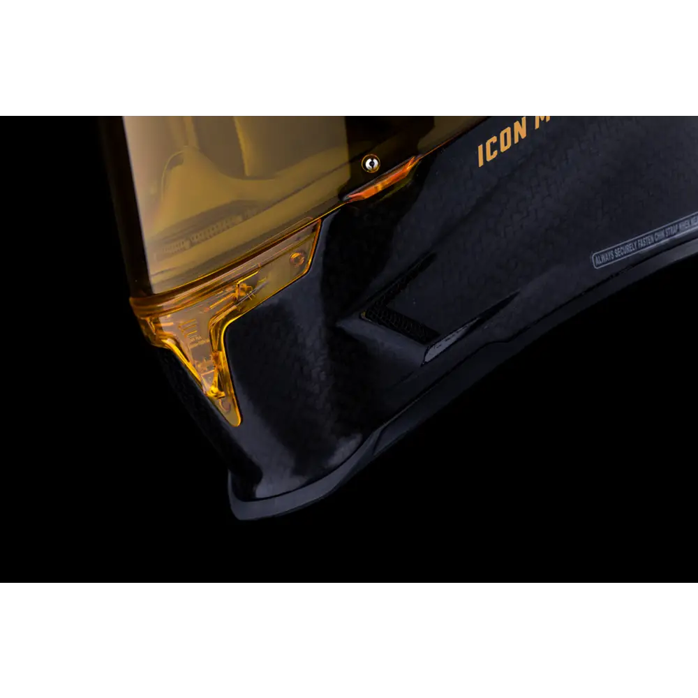 ICON Airframe Pro* Helmet - Carbon 4Tress - Yellow - 2XL 0101-16664