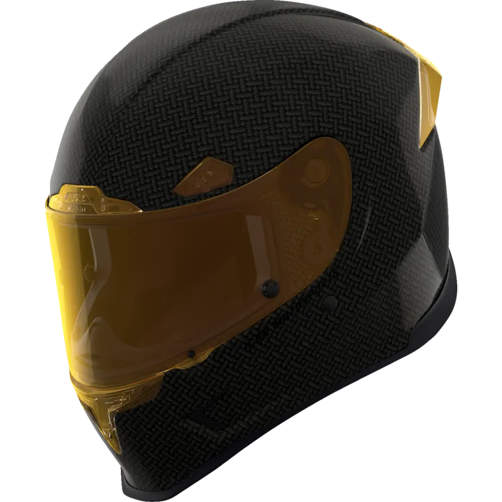 ICON Airframe Pro* Helmet - Carbon 4Tress - Yellow - Large 0101-16662