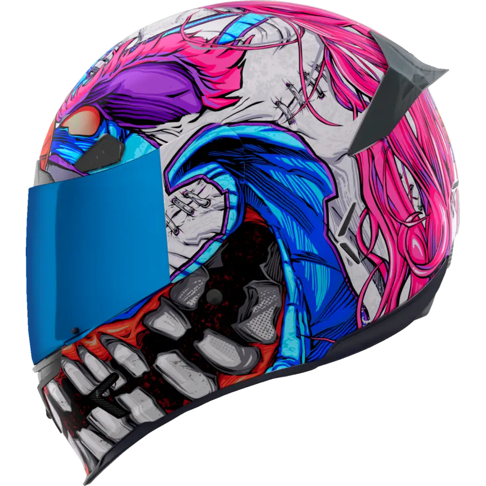 ICON Airframe Pro* Helmet - Krazy Klown 2 - Pink - 2XL 0101-17679 - Street Full Face Adult Helmet