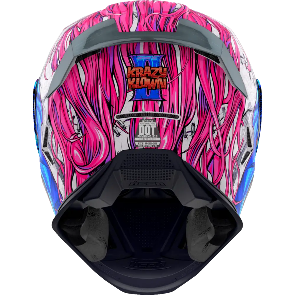 ICON Airframe Pro* Helmet - Krazy Klown 2 - Pink - Small 0101-17675