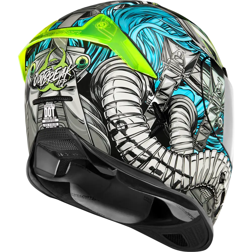 ICON Airframe Pro* Helmet - Outbreak - Blue - Large 0101-14947