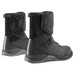 ICON Alcan Waterproof Boots - Black - Size 8 3403-1233