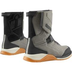 ICON Alcan Waterproof Boots - Gray - Size 12 3403-1253