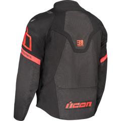 ICON Contra3* Hero Jacket - Black - Medium 2820-7051