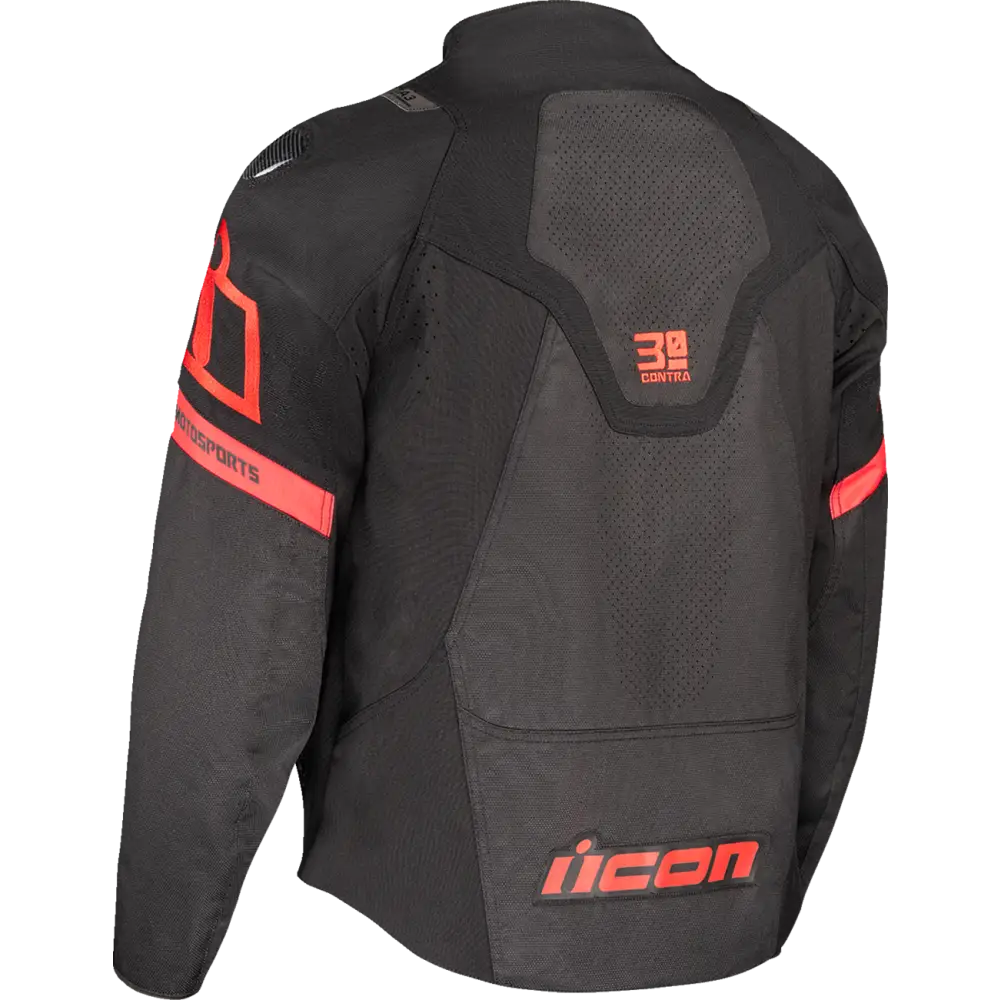 ICON Contra3* Hero Jacket - Black - Small 2820-7050
