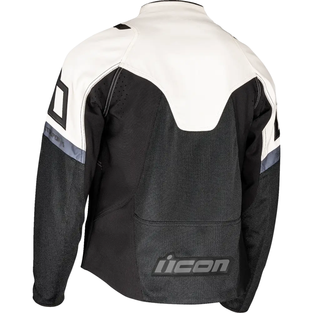 ICON Contra3* Jacket - White/Black - Medium 2820-7045