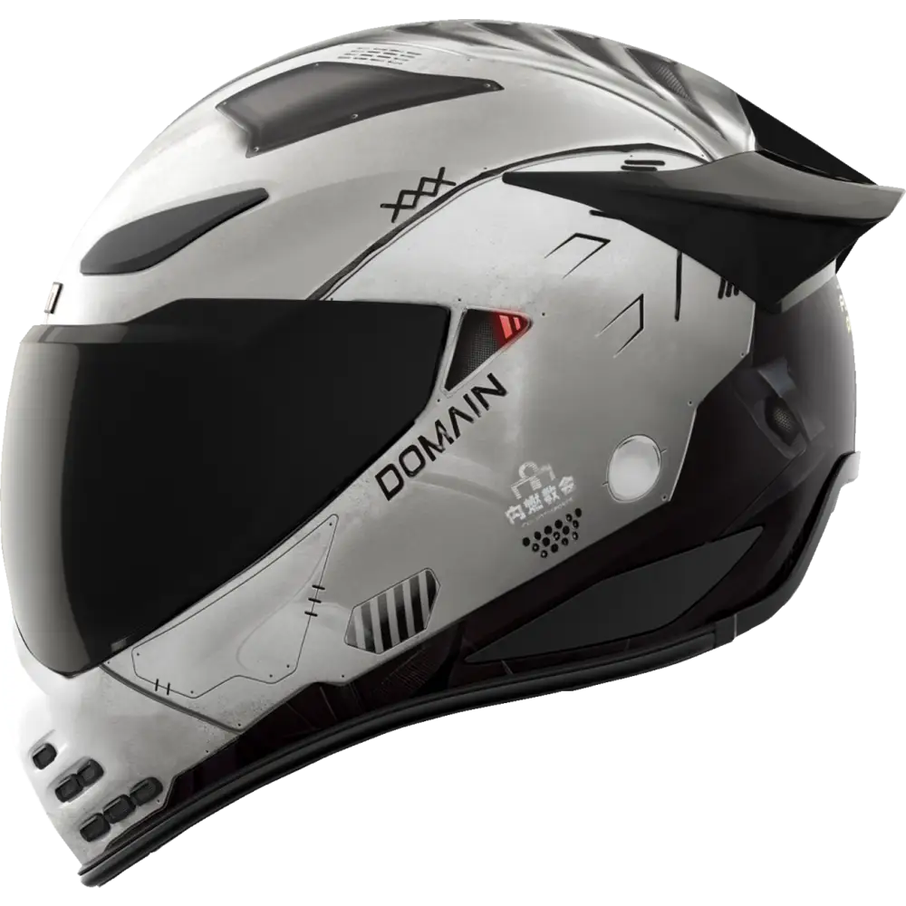 ICON Domain* Helmet - Future Proof - Gray - 2XL 010117292 - Street Full Face Adult Helmet