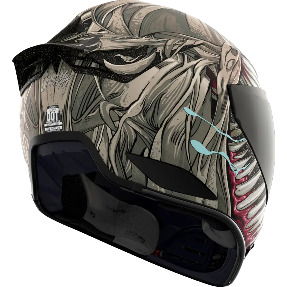 ICON Domain* Helmet - Grand Maw - Gray - Small 010117295