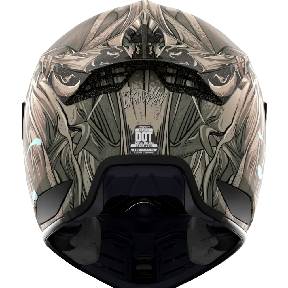 ICON Domain* Helmet - Grand Maw - Gray - XS 010117294