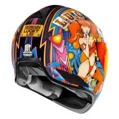 ICON Domain* Helmet - Lucky Lid 4 - Red - Large 0101-14954