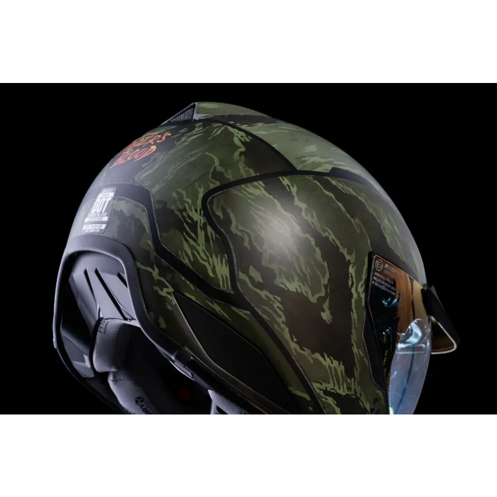ICON Domain* Helmet - Tiger's Blood - Green - Large 0101-14926