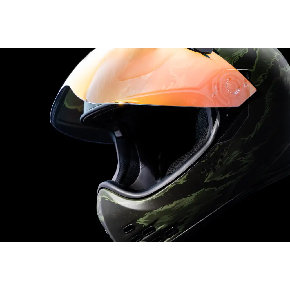 ICON Domain* Helmet - Tiger's Blood - Green - Large 0101-14926