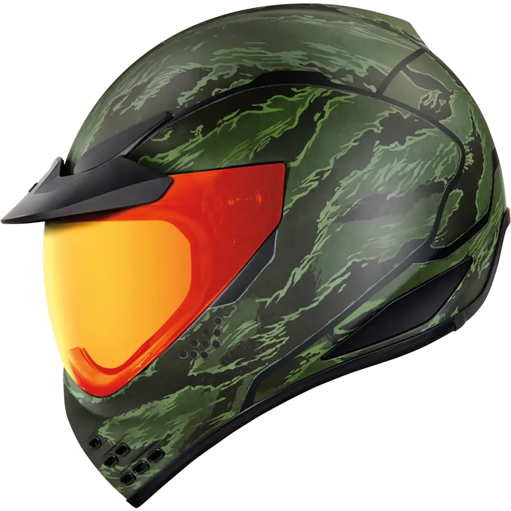 ICON Domain* Helmet - Tiger's Blood - Green - Small 0101-14924