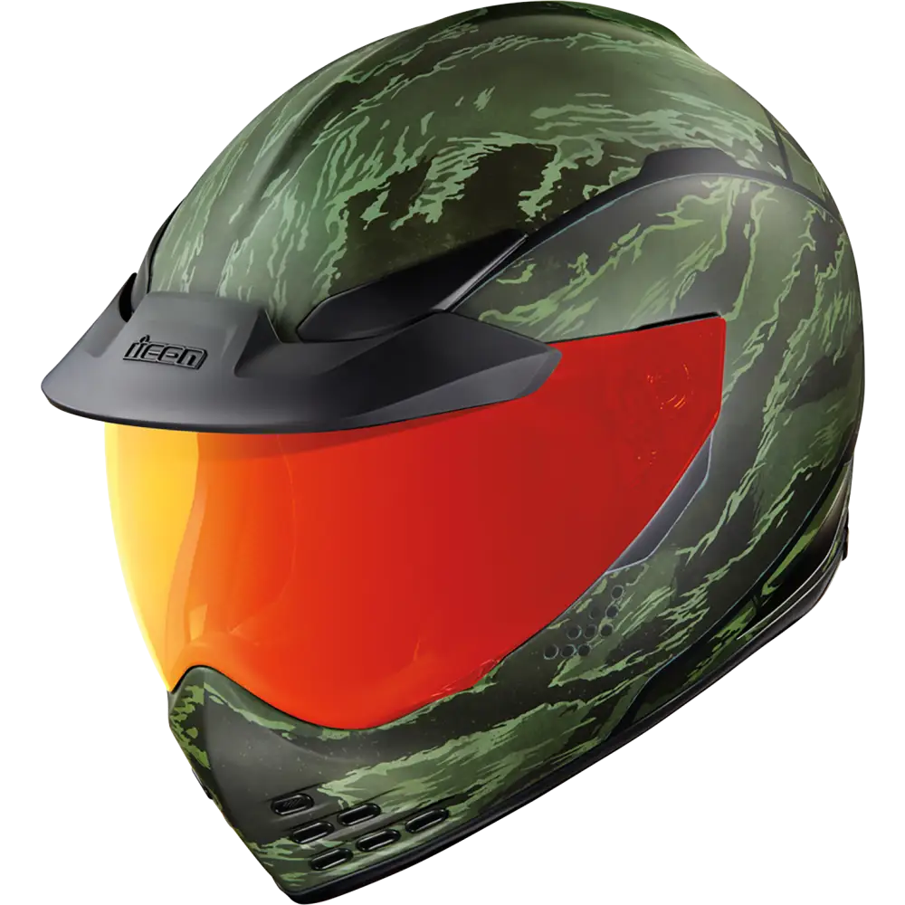 ICON Domain* Helmet - Tiger's Blood - Green - Small 0101-14924