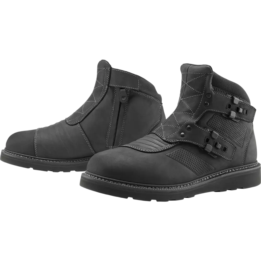 ICON El Bajo2 Boots - Black - US 11.5 3403-1204