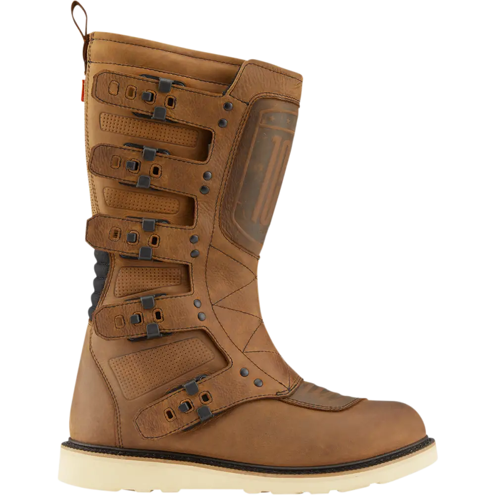 ICON Elsinore 2* CE Boots - Brown - Size 8.5 3403-1222