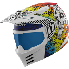 ICON Elsinore* Helmet - Doodle 3 - White - XL 0104-3441