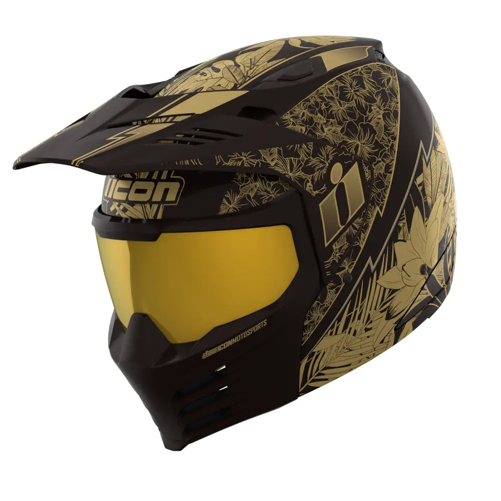 ICON Elsinore* Helmet - Kaonohi - Black - 2XL 0104-3277 - Street Open Face Adult Helmet