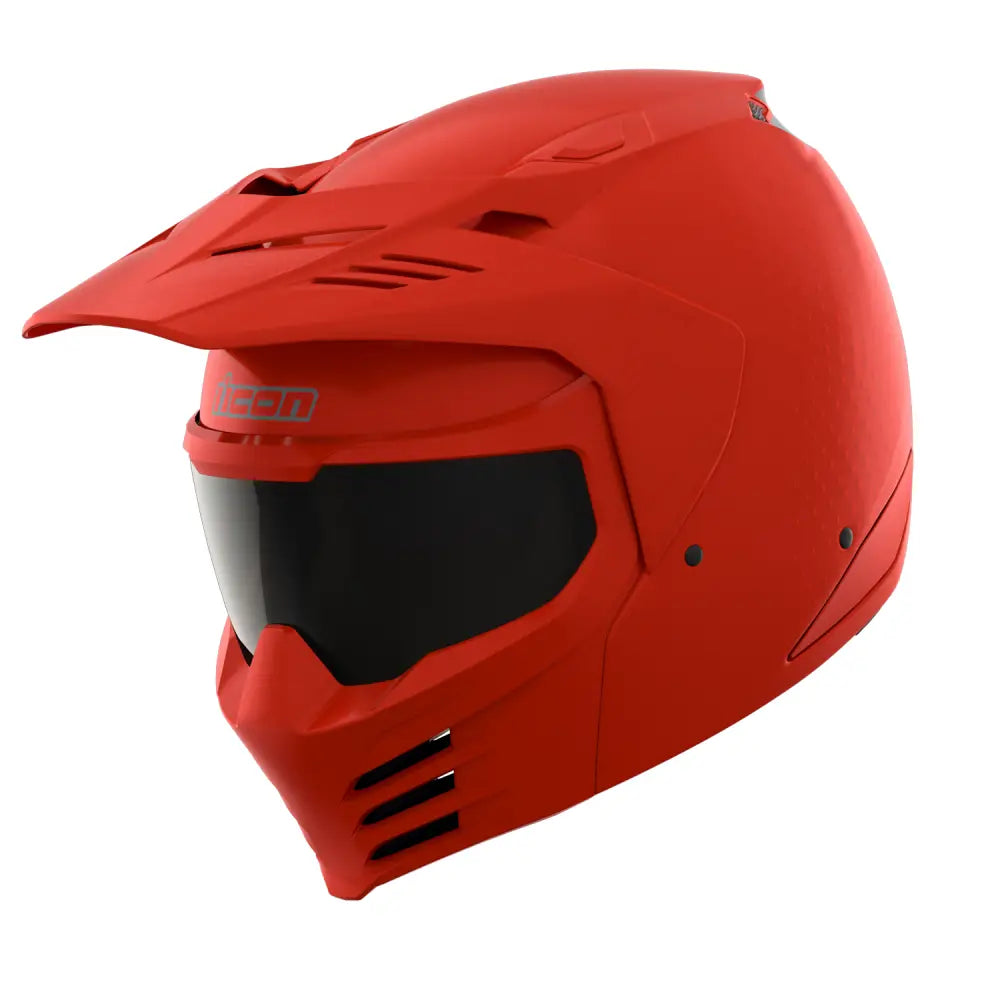 ICON Elsinore* Helmet - Monotype - Red - Medium 0104-3317