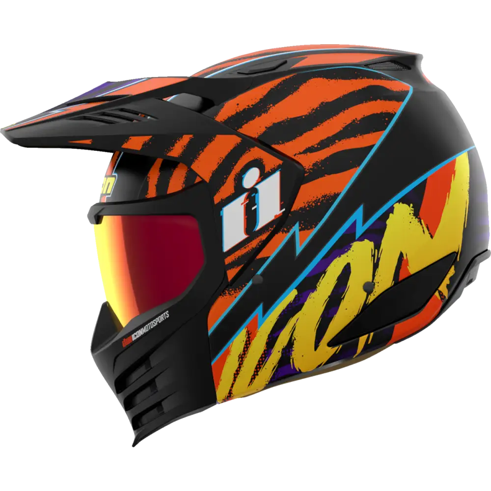 ICON Elsinore* Helmet - Rad Dawn - Orange - 2XL 0104-3350