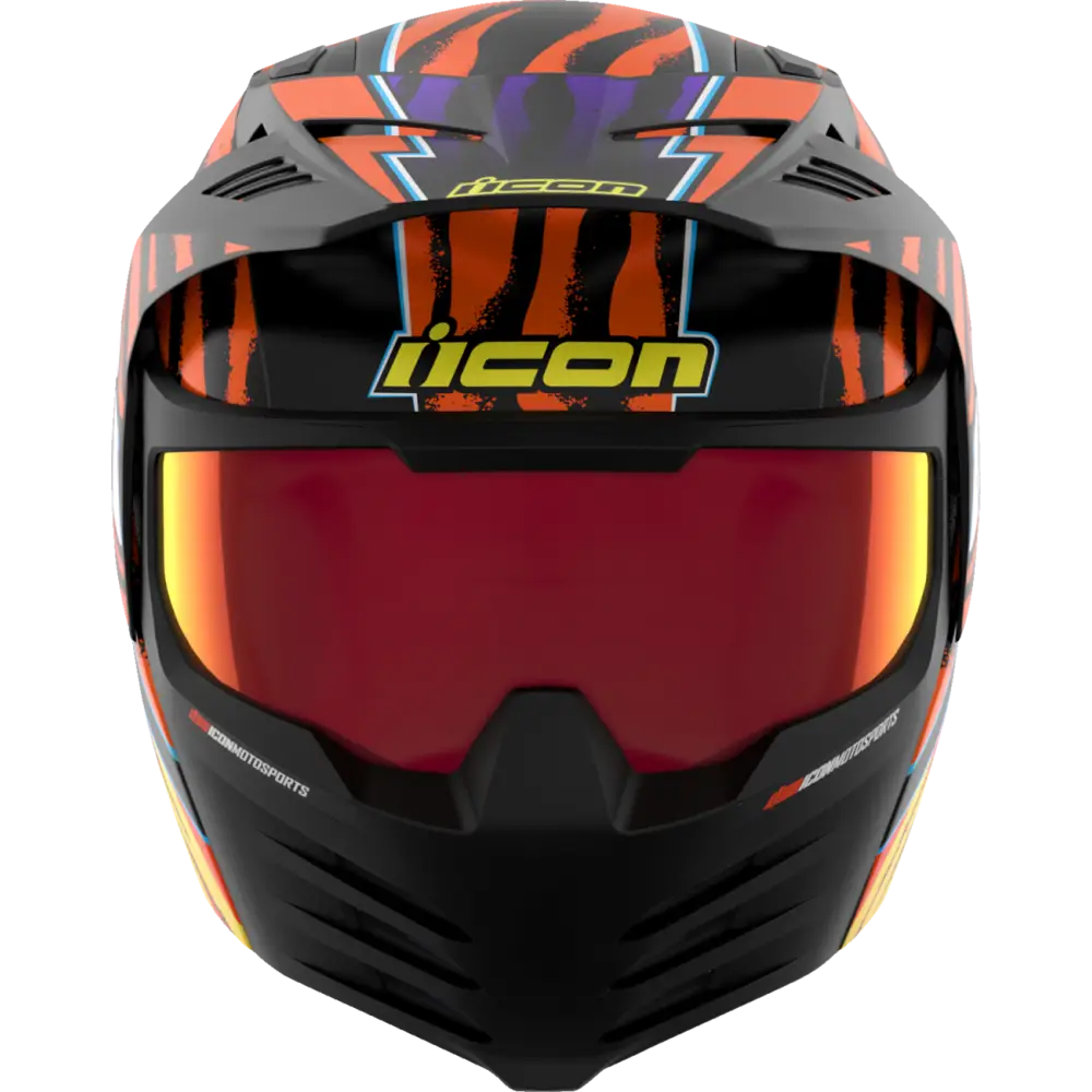 ICON Elsinore* Helmet - Rad Dawn - Orange - 2XL 0104-3350 - Street Open Face Adult Helmet