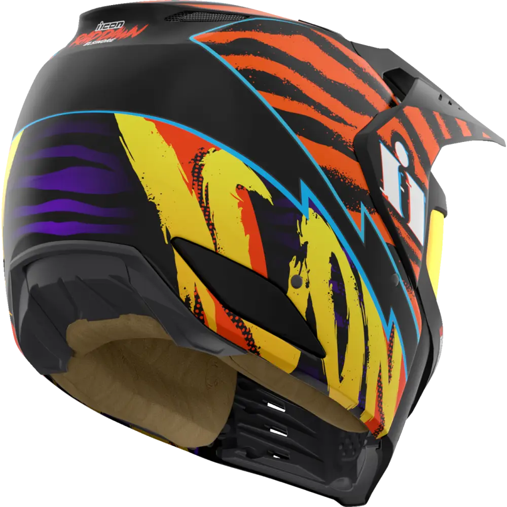 ICON Elsinore* Helmet - Rad Dawn - Orange - 3XL 0104-3351