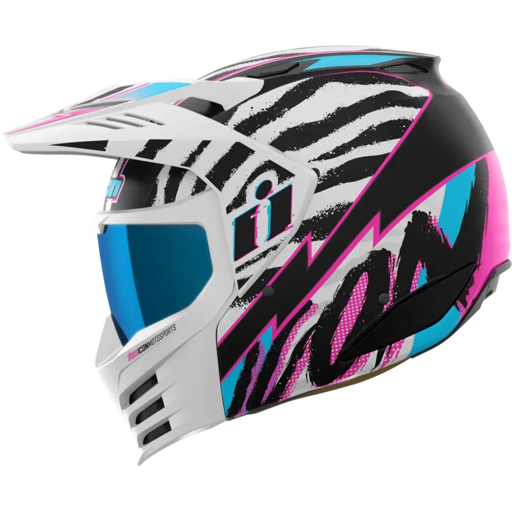 ICON Elsinore* Helmet - Rad Dawn - White - 2XL 0104-3343 - Street Open Face Adult Helmet