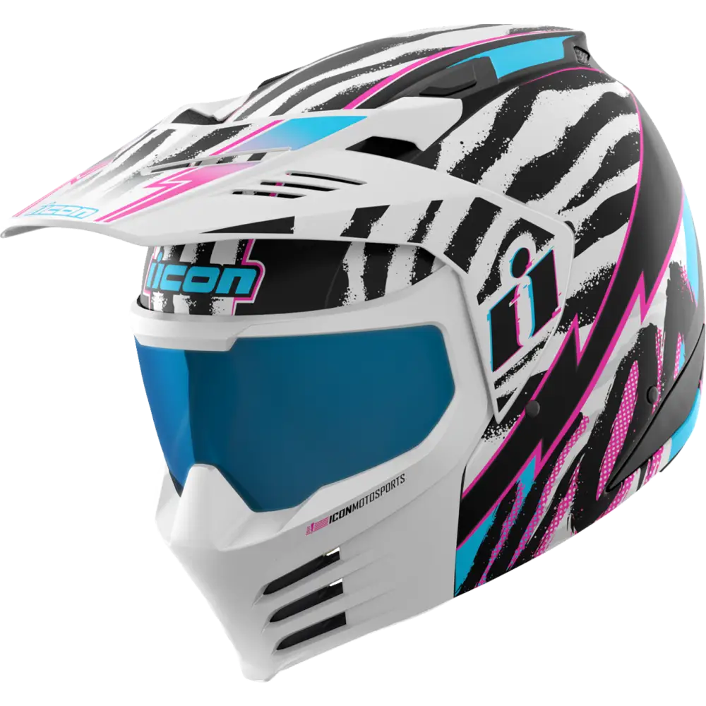 ICON Elsinore* Helmet - Rad Dawn - White - Large 0104-3341