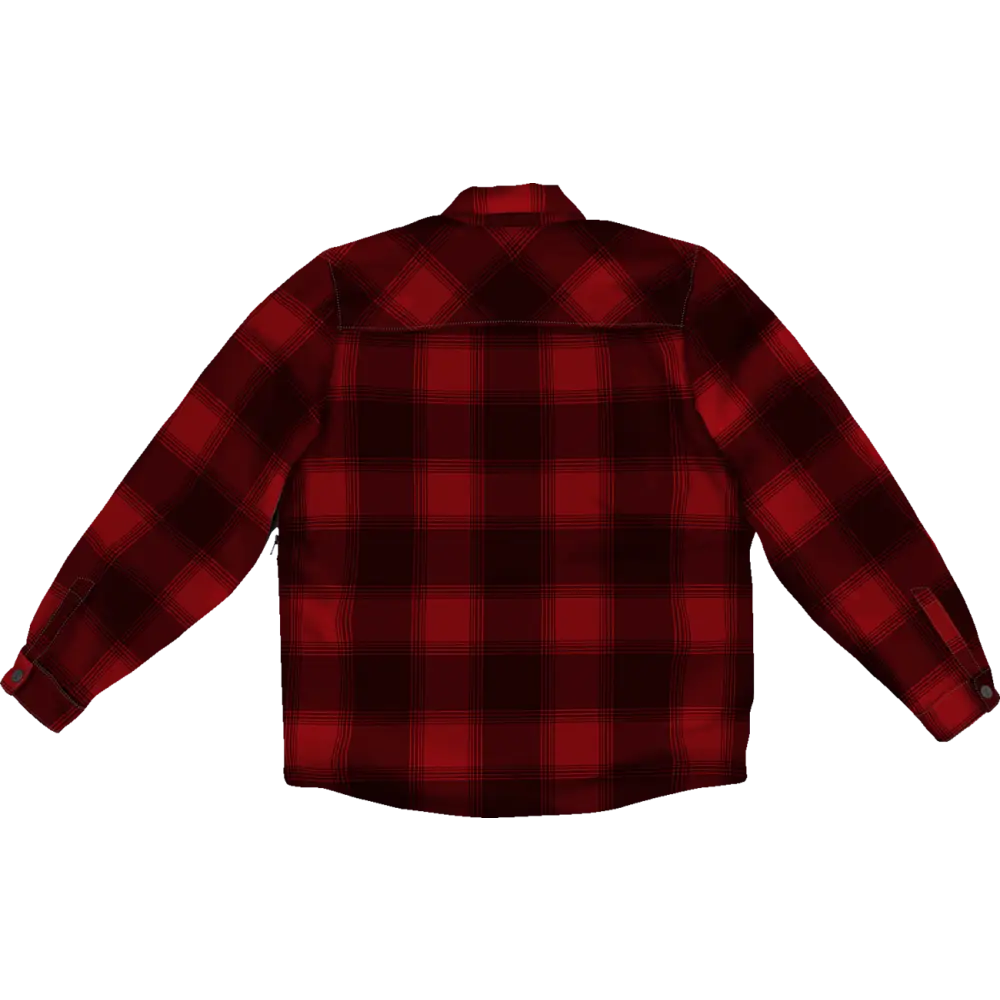 ICON Fallblock CX Flannel* Jacket - Red - XL 2820-6977