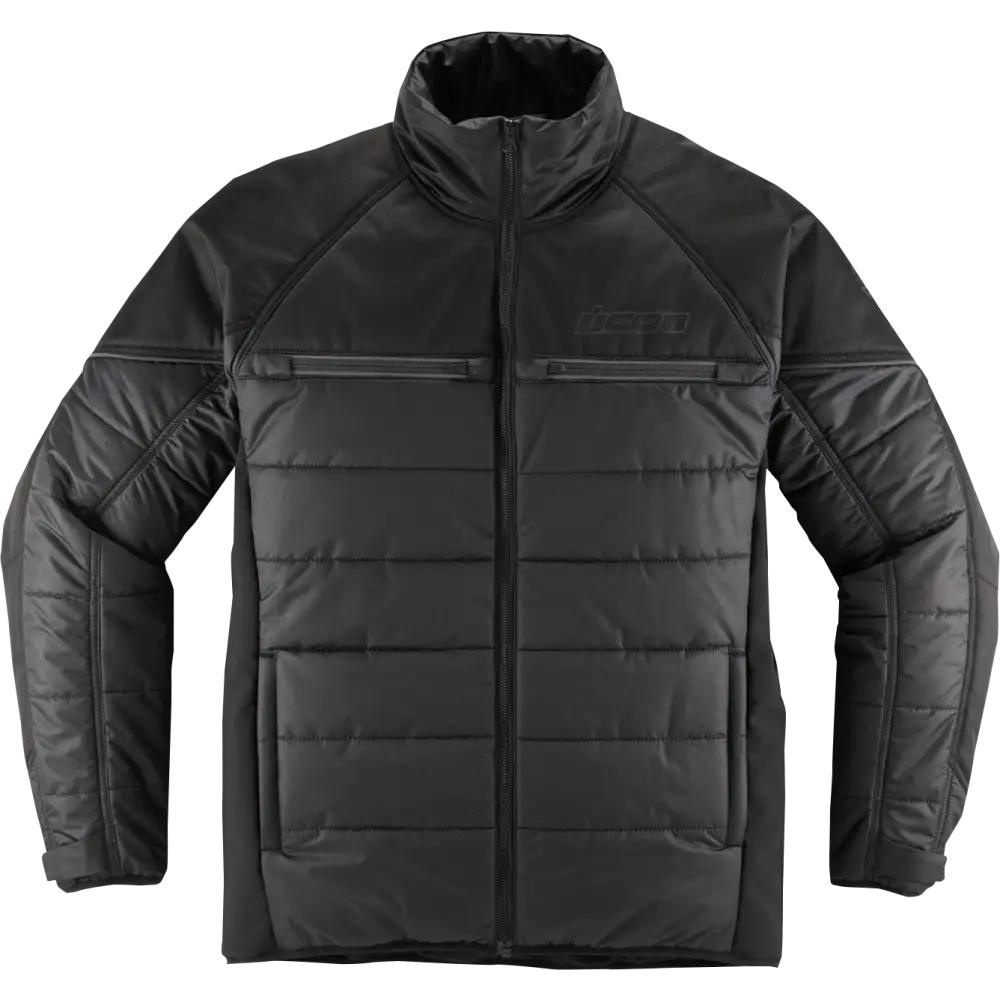 ICON Ghost Puffer Jacket - Black - 3XL 2820-6195