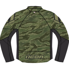 ICON Hooligan CE Tigersblood Jacket - Green - 2XL 2820-6156