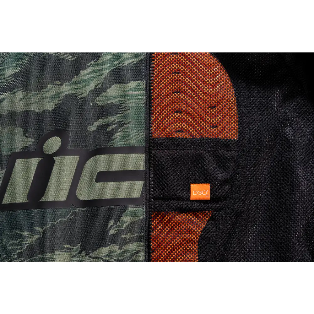 ICON Hooligan CE Tigersblood Jacket - Green - Small 2820-6152