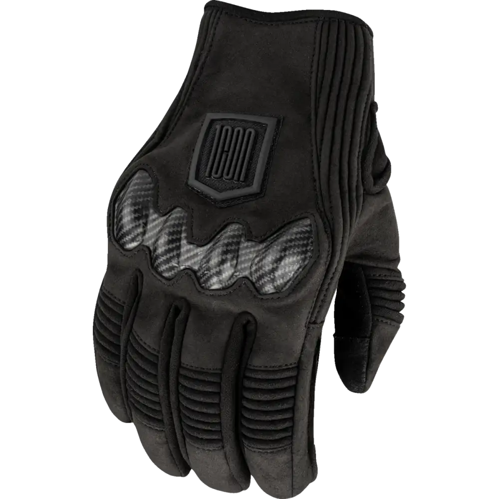 ICON Long Track CX* Gloves - Black - Medium 3301-4888