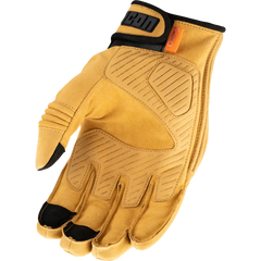 ICON Long Track CX* Gloves - Tan - 2XL 3301-4897
