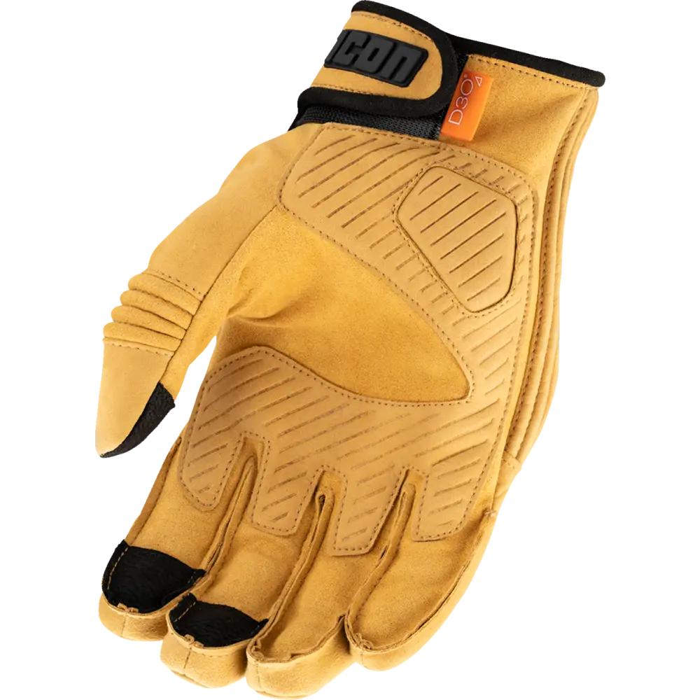 ICON Long Track CX* Gloves - Tan - Small 3301-4893
