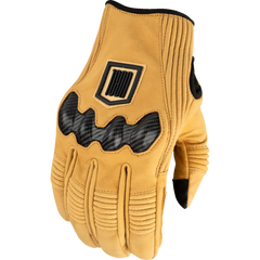 ICON Long Track CX* Gloves - Tan - XL 3301-4896