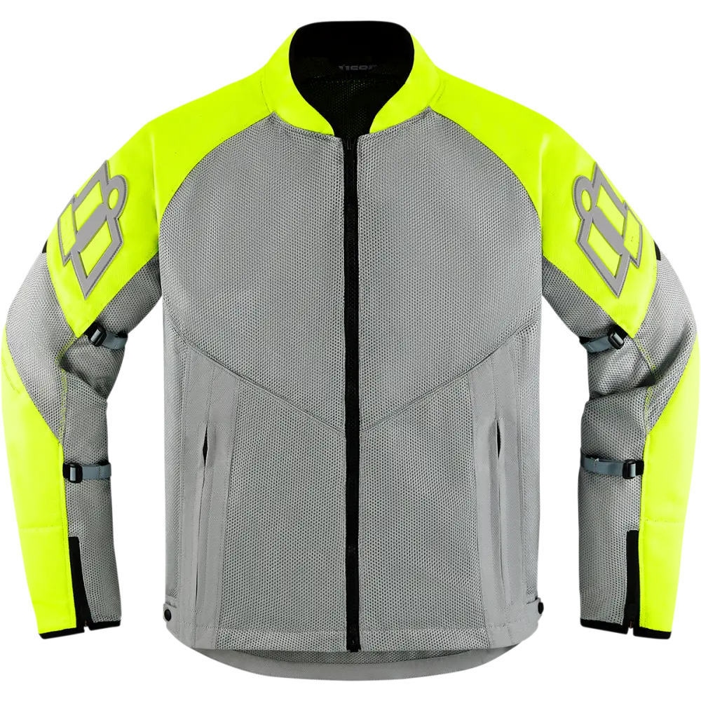 ICON Mesh AF* Jacket - Gray/Hi-Vis - 3XL 2820-5949